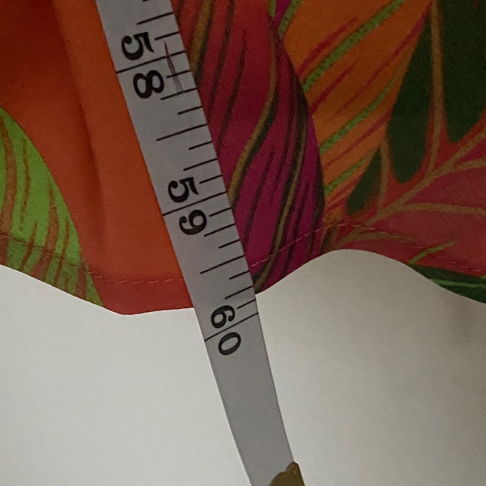 FARM Rio One-Shoulder Dress Ombré Forest Multicolor, Size XL - Picture 10 of 15